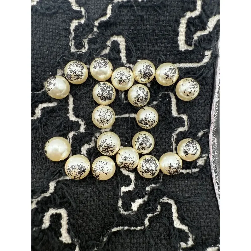 CHANEL pearl embellished